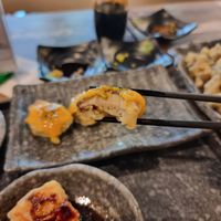 Vegan cheese Mushroom tempura   at Ichigo Ichie 一期一会 in Central Singapore