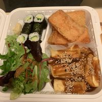 Tofu teriyaki box  at Ogenki in Vancouver