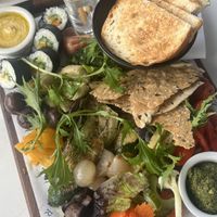 Vegan Grazing Board for 2  at The Hermitage Hotel in Mt Cook
