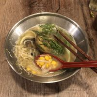 vegan tonkotsu ramen  at Ane Ramen in Maastricht