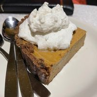 Butternut Squash pie   at True Food Kitchen in Santa Monica