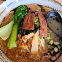 Black garlic vegan tonkonsu ramen at Maki & Ramen in Glasgow