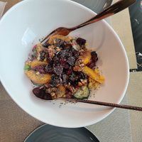 Walnut salad at White Tara Restaurant in Ulaanbaatar