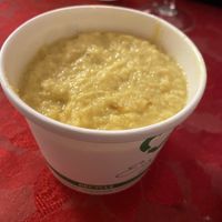 Cauliflower polenta    at True Food Kitchen in Newport Beach