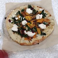 Butternut squash pizza at True Food Kitchen in Newport Beach