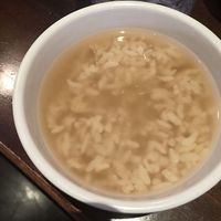 Rice with veggie soup   at BCD Tofu House in Bayside