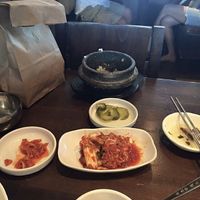 Side dishes   at BCD Tofu House in Bayside