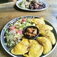 Pierogi z bobem  at Metafora in Szklarska Poreba