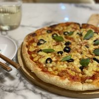 Vegan pizza  at Young Vegan - 有样纯素西点 in Shenzhen