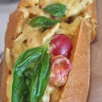 Hotdog at Young Vegan - 有样纯素西点 in Shenzhen