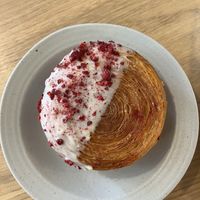 strawberry and cream croissant   at Bonjour Patisserie in San Diego