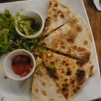 Quesadillas at Los Gatos Locos in Ojochal De Osa