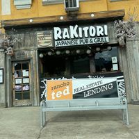 outside  at Rakitori Japanese Pub & Grill in San Diego