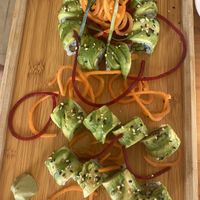 Vegan sushi rolls  at Bejuco Breeze Sushi Lounge in Esterillos Este