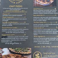 Menu Side 1 at Iron Goat Brewing in Spokane