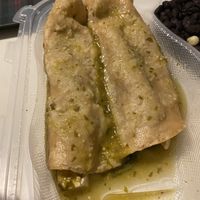 Spinach and Mushroom Enchiladas   at Pueblo in San Diego