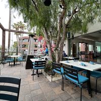 Pretty little patio  at Pueblo in San Diego