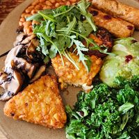 Vegan breakfast at Sandwi On The Go in Bristol