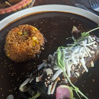 That mole! at Xantolo  in Isla Mujeres