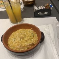 vegan risotto  at Caffe Mattei in Ravenna