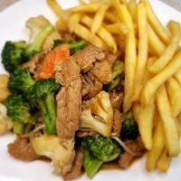 Chapsui de chicken Vegan at OrientLife in Santiago