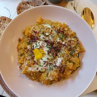 Lentil dhal at Rise Plant Kitchen + Movement Studio in Malvern