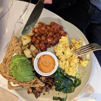 Breakfast + avocado  #Veganuary at Rise Plant Kitchen + Movement Studio in Malvern