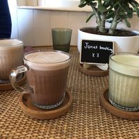 Interesting hot drinks at Rise Plant Kitchen + Movement Studio in Malvern
