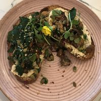 Miso Mushroom Toast  at Rise Plant Kitchen + Movement Studio in Malvern