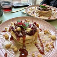 Pancake stack   at Rise Plant Kitchen + Movement Studio in Malvern