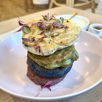 Rainbow Pancakes   at Rise Plant Kitchen + Movement Studio in Malvern