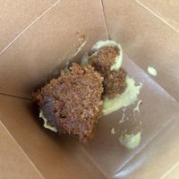 Pistachio cake (upside down)😒  at Rise Plant Kitchen + Movement Studio in Malvern