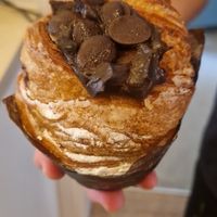 Cruffin choc at Rise Plant Kitchen + Movement Studio in Malvern