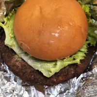 Fasting burger at Don Chicho in Tbilisi