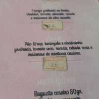 Menu as of 2022-11-21 at Gurisa in Angra Dos Reis