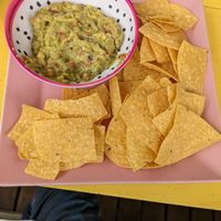 Nachos with fresh guacamole at Gurisa in Angra Dos Reis
