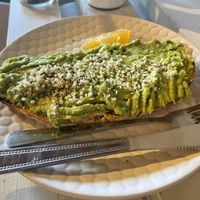 Avocado Toast  #Veganuary at Marea Surf Shop Cafe in Samara