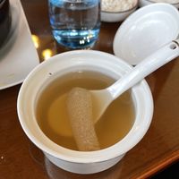 Mushroom soup   at Jianbo Homeland Vegetarian Restaurant in Tibet