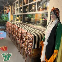 Third floor. The restaurant opposite seems to be owned by the same people. at Jianbo Homeland Vegetarian Restaurant in Tibet