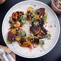 Brussel sprouts #Veganuary at Hoser's - Central Kitchen and Food Truck in Philadelphia