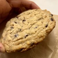 Chocolate chip cookie  #Veganuary at Hoser's - Central Kitchen and Food Truck in Philadelphia