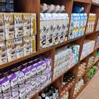 Plant milks at Health Shop Doi Kham in Narathiwat