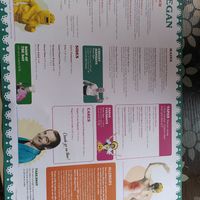 Vegan menu (May 2023) at Lounges - Claro Lounge in Ripon