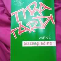cover of the menù from tiratardi at Tiratardi in Rosolina Mare