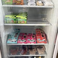 Vegan cheese and meats  at Vrote in Montevideo