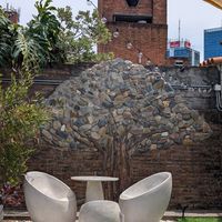 Outside at Vrote in Montevideo