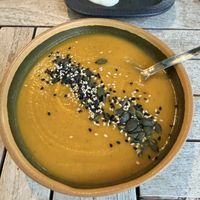 Soup was decent   at The Green Affair - Parque das Nações in Lisbon
