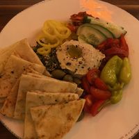 Hummus platter  at The Tree House Tavern & Bistro in Warwick