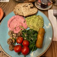 Vegan breakfast   at Cherry On in West London