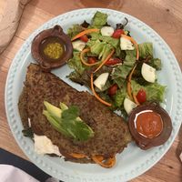 Potato omelette 😍  at Muchas Vidas in Merida